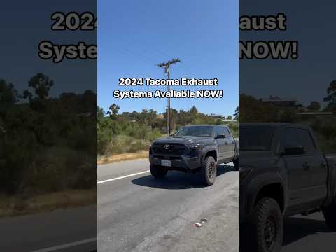 Our MagnaFlow 2024 Tacoma Performance Exhaust Systems are finally here! #24tacoma #MagnaFlow