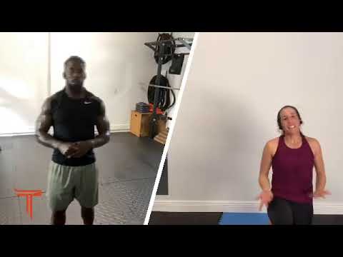 TRIM.co @ home workouts with Irina Falconi, Tennis Pro