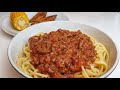 Tasty Spaghetti Bolognese Recipe