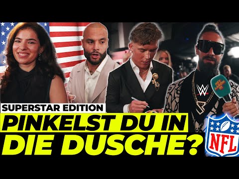 SUPER-STARS unangenehme Fragen stellen | USA TAG 1