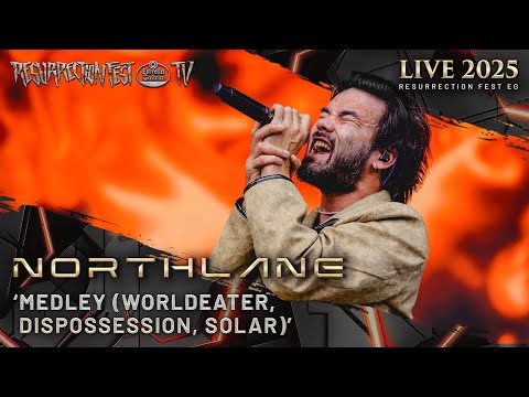 NORTHLANE - Worldeater / Dispossession / Solar (Live at Resurrection Fest EG 2025)