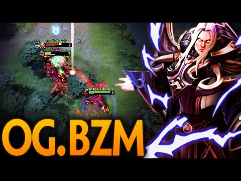 RANK 12 EU OG.BZM AMAZING INVOKER GAMEPLAY vs QUEEN OF PAIN MID | Dota 2 Invoker
