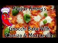 Gnocchi Bake With Chorizo Mozzarella Pepper Ammy S One Pot Meals