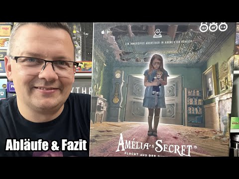 Amelia's Secret - Flucht aus der Dunkelheit (asmodee) - Augmented Reality Escape Spiel ab 12 Jahren
