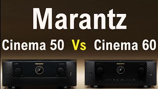 Video thumbnail for Difference Between Marantz Cinema 50 and Marantz Cinema 60 | Specifications | Comparison | Best AVR by Prakkash