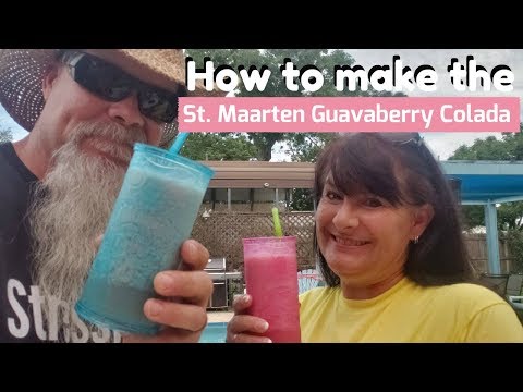 How to make a Guavaberry Colada from St. Maarten