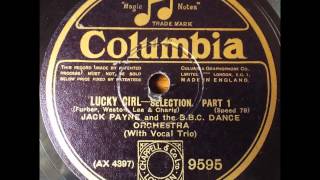Lucky Girl-selection Jack Payne, 1928