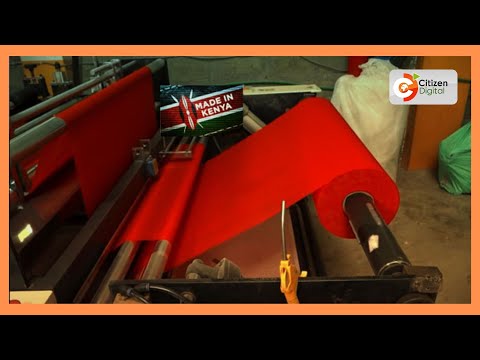 Made in Kenya | Nakuru entrepreneurs making serviettes and carrier bags