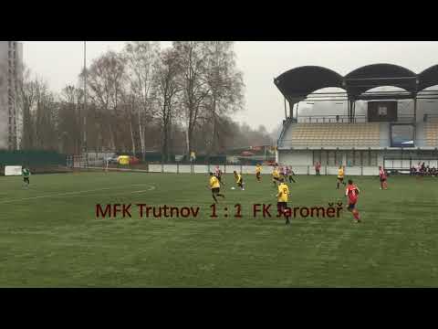 U19 Gólové akce, MFK Trutnov 2:3 FK Jaroměř, 24.11.2018