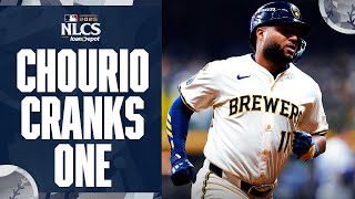 Jackson Chourio leadoff home run for the Brewers off of Yoshinobu Yamamoto