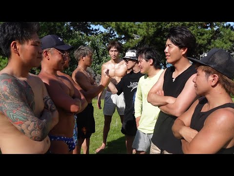 【衝撃】BBQ中絡んできたチンピラ達に鉄拳制裁