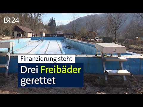 Saving three historic outdoor pools in Franconia | BR24