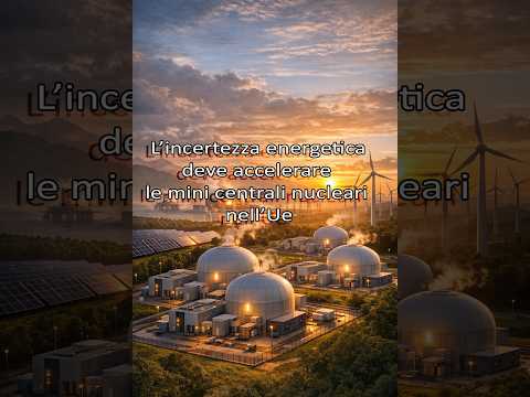 L’incertezza energetica deve accelerare le mini centrali nucleari nell’Ue