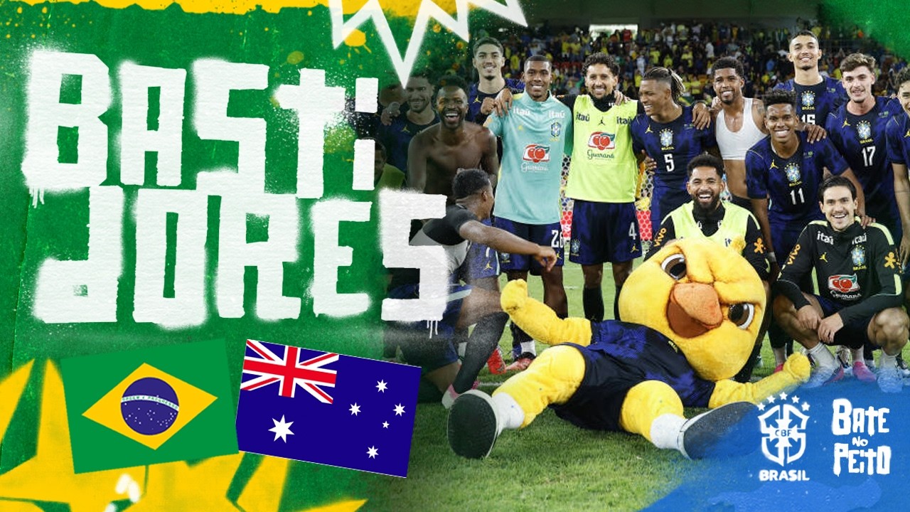 VEJA OS BASTIDORES DE BRASIL 4 X 2 AUSTRÁLIA EM BRISBANE