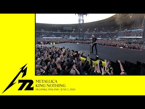 Metallica toca "King Nothing" na Finlândia; confira vídeo oficial