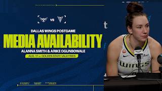 Alanna Smith, Arike Ogunbowale | Media Availability at Golden State Valkyries | 8.17.26