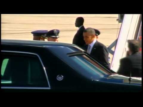 Raw: Obama Arrives in Colorado for Debate