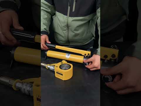 Ultra low profile hydraulic jack unboxing