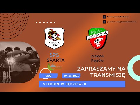 SPS SPARTA - ZORZA Pęgów | 04.05.2025 | A Klasa Wrocław II