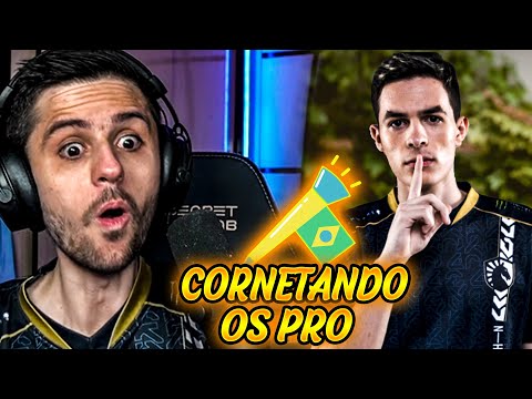 LIQUID LIDERA BR6 COM FARPAS E FAZE TOMA NABO! - CORNETANDO OS PRO