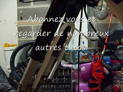 comment demonter fourche mobylette