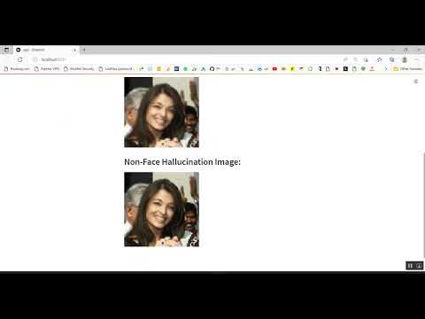 Face Hallucination Streamlite App in Python Projects