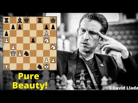 A Chess Move Of Extreme Beauty | Levente Vajda vs Li | Smothered Mate / Philidor Mate In Chess