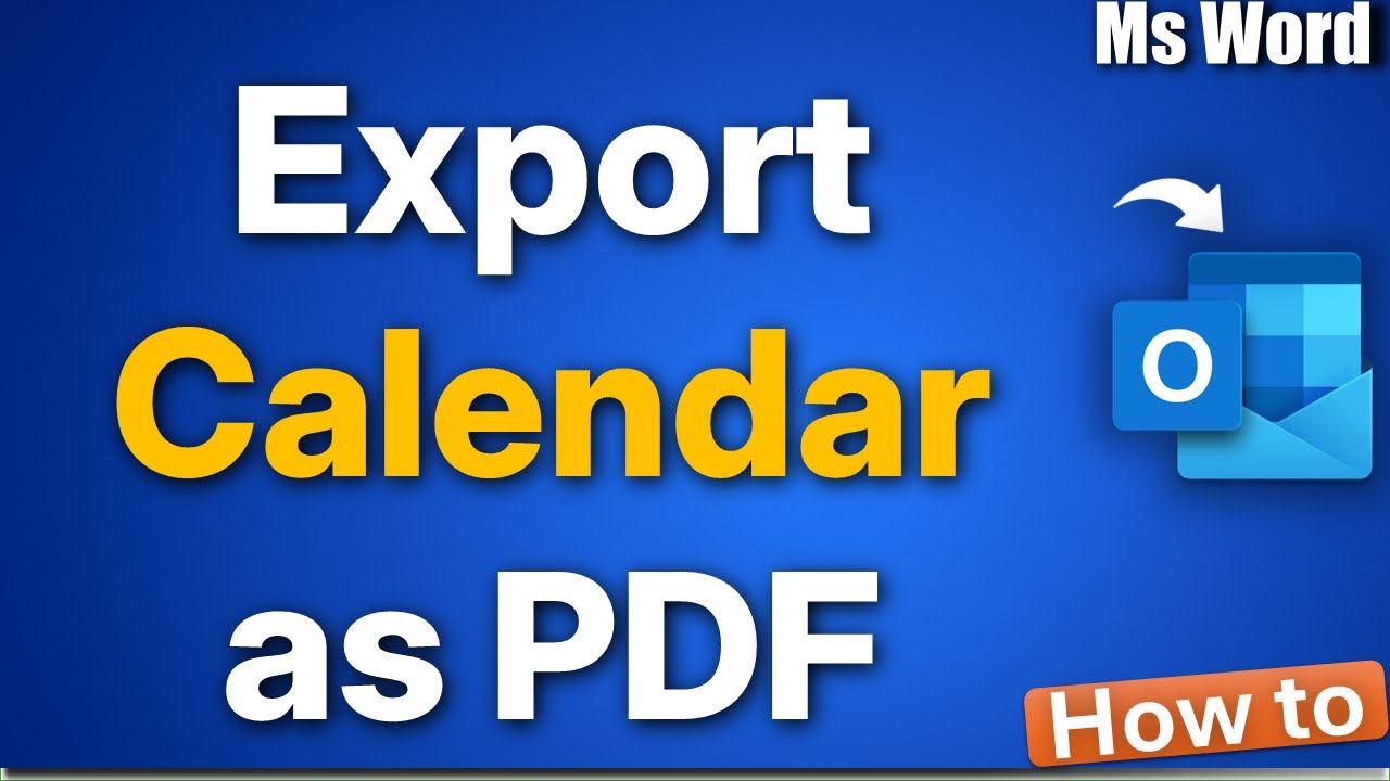 Ekspor Kalender sebagai PDF untuk Berbagi Jadwal Bulanan dengan Orang Lain