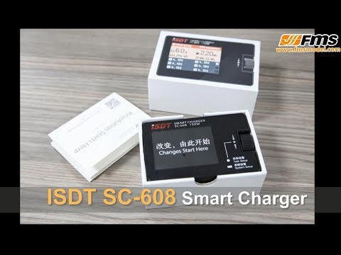 ISDT SC-608 150W 8A MINI Smart LCD Battery Balance Charger- From FMS