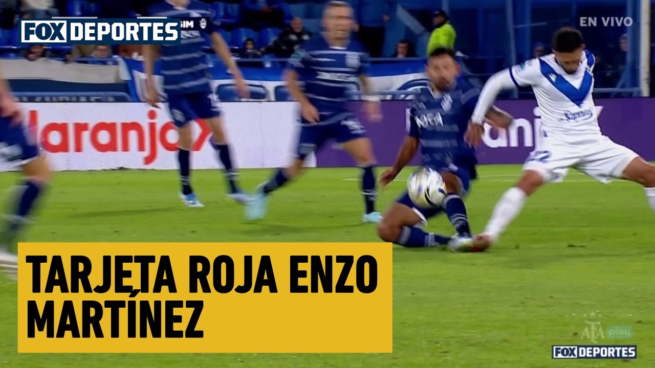 🟥🫣 TARJETA ROJA Enzo Martínez | Vélez 0-1 Gimnasia | Octavos de Final | Liga Argentina 2026