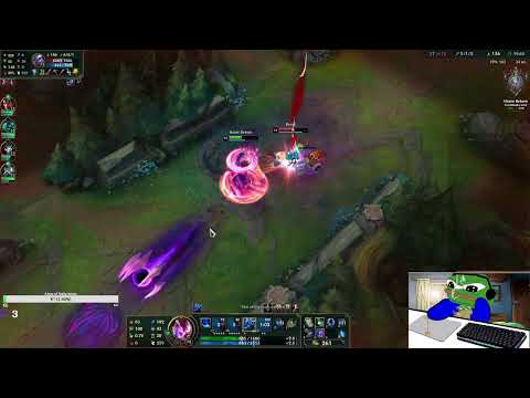 Lissandra vs Tristana. Sit the fk down son.