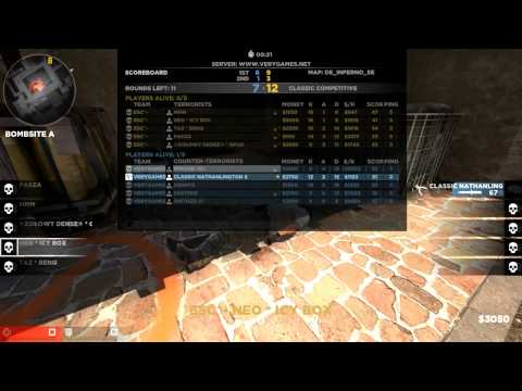 EH AMD Sapphire Invitational - ESC Gaming vs. VeryGames de_inferno_se Part 2/2