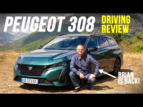 Brian is back!! With the all-new Peugeot 308 DRIVING REVIEW 2022 308 SW PHEV vs Hatch petrol