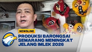 Download lagu Barongsai Semarang Produksi Massal Jelang Imlek 2026 - [Newsline] mp3