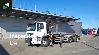 GINAF X 3232 S CF 6X4 NL-truck APK HIAB 166 E-5 Hipro Kran Crane + XR2 lastv&auml;xlare lastbil | Bild 2 - Autoline