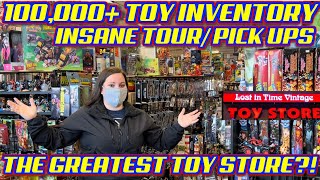 My Trip to Lost In Time Vintage Toy Store! The Greatest Toy Store Ever? INSANE TOY INVENTORY! TOUR!