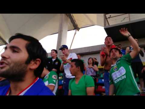 "Esta hinchada se merece un monumento" Barra: Los Tanos &bull; Club: Audax Italiano