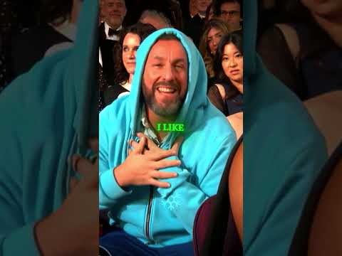 🥶 Adam Sandler Wore A Hoodie To The Oscars