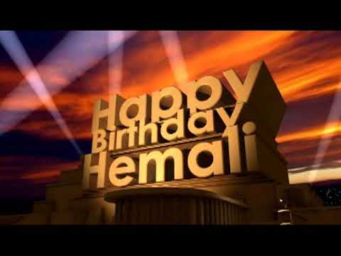 Happy Birthday Hemali