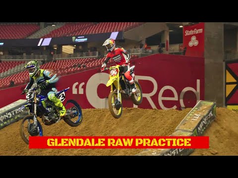 2025 Glendale Supercross RAW Practice feat. Tomac/ Webb/ Roczen red plate & more...