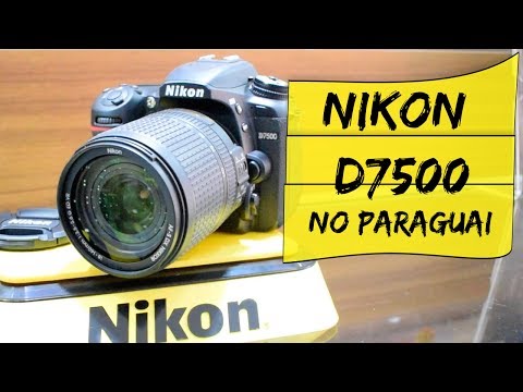 Câmera Digital Nikon D7500 20.9MP 3.2" vídeo