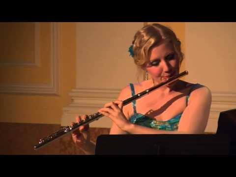 Joseph Jongen - Danse Lente for Flute and Harp - Kate Lemmon, flute