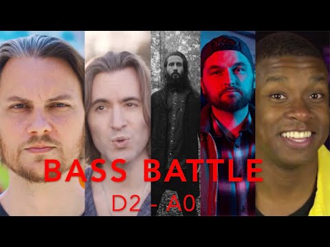Bass Battle Tim vs Geoff vs Avi vs Adam vs Matt [Only Low Notes] (D2-A0)