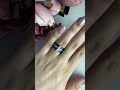 Серебряное кольцо с керамикой