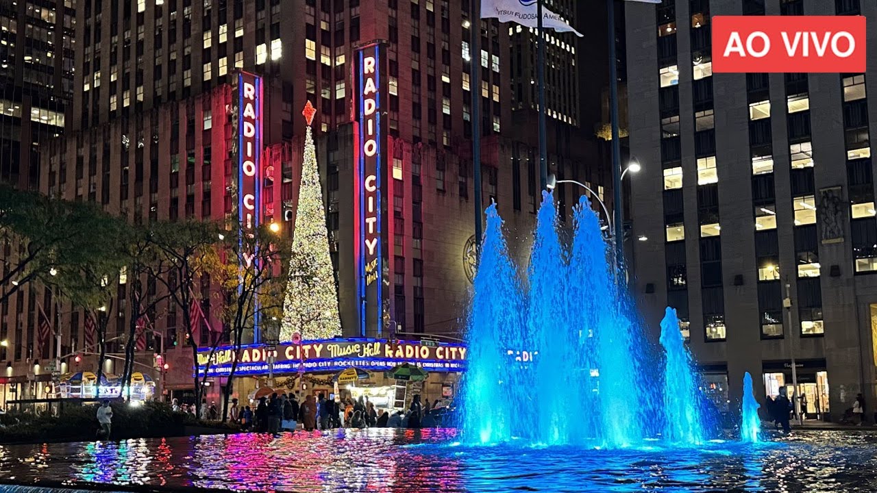 🔴 Nova York ao vivo:  Passeio de domingo pelas ruas de Nova York