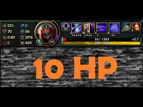 10 Hp 1v1 Zed | faker :D