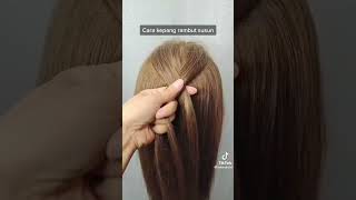Download lagu How to do a stacked braid hairstyle#shorts mp3