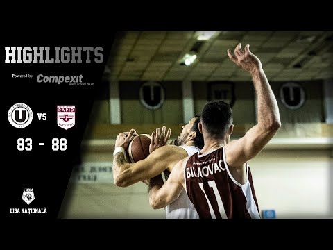 Highlights | LNBM: U-BT Cluj-Napoca vs. CS Rapid București