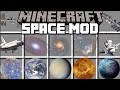 Minecraft SPACE MOD / TRAVEL IN TO THE UNIVERSE AND FIGHT ALIENS!! Minecraft