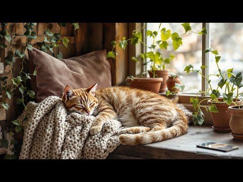Highly Healing Music to HEAL SICK Cats 🌙 HEALING Music for SICK Cats